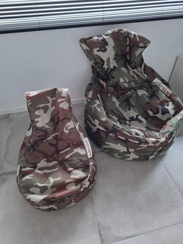 Zitzak "Sit & Joy"  2 stuks, Huis en Inrichting, Zitzakken, Ophalen, Zo goed als nieuw, Overige kleuren, Zitzak