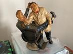 Laurel and Hardy beeld bij de tandarts, Verzamelen, Beelden en Beeldjes, Ophalen of Verzenden