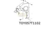 Toyota BZ4X voorscherm Rechts Origineel! 5381142340, Nieuw, Spatbord, Ophalen of Verzenden, Toyota