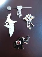 4 broches, Ophalen of Verzenden, Zo goed als nieuw, Overige materialen