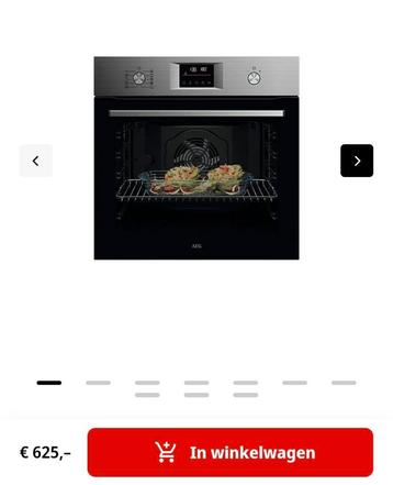 Aeg inbouw oven beschikbaar voor biedingen