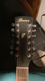 12 snarige gitaar van Ibanez evt ruilen voor een parlor, Muziek en Instrumenten, Ophalen, Gebruikt, Hollow body, Ibanez