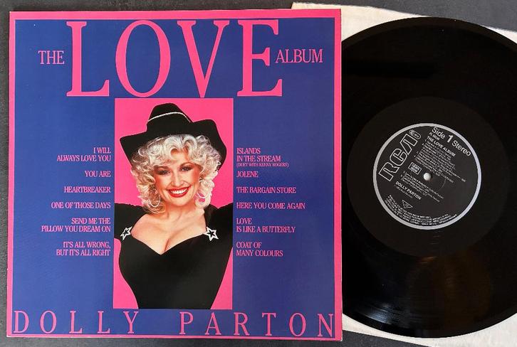DOLLY PARTON - The love album ( LP; NMINT ), Cd's en Dvd's, Vinyl | Pop, Zo goed als nieuw, 12 inch, Verzenden