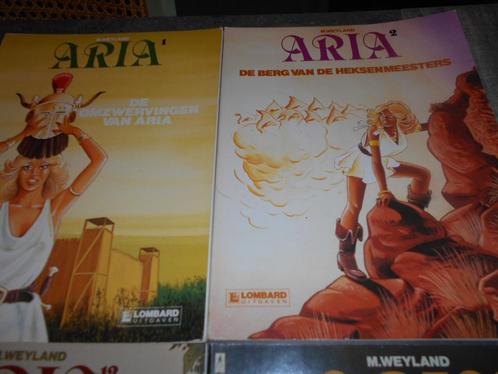 Aria albums door Michel Weyland 10 albums, Livres, BD, Comme neuf, Plusieurs BD, Enlèvement ou Envoi