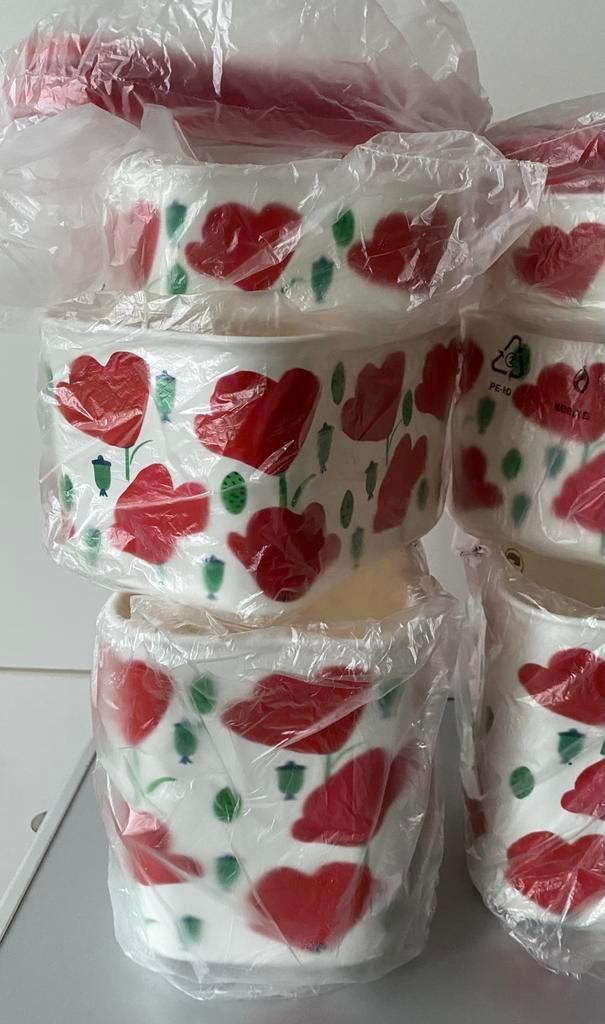 🍄 Tupperware. NIEUWE Set Click Plus dozen “ Klaprozen “, Huis en Inrichting, Keuken | Servies, Nieuw, Ophalen of Verzenden