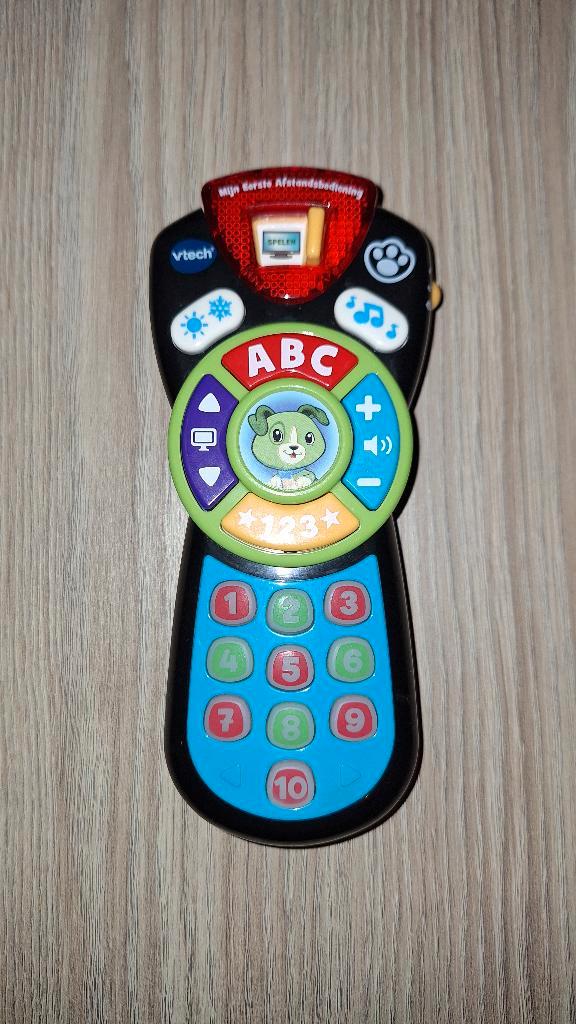 Vtech, mijn eerste afstandsbediening, Kinderen en Baby's, Speelgoed | Educatief en Creatief, Gebruikt, Elektronica, Met licht