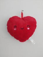 Knuffel rood hart, Kinderen en Baby's, Ophalen of Verzenden, Zo goed als nieuw, Overige typen