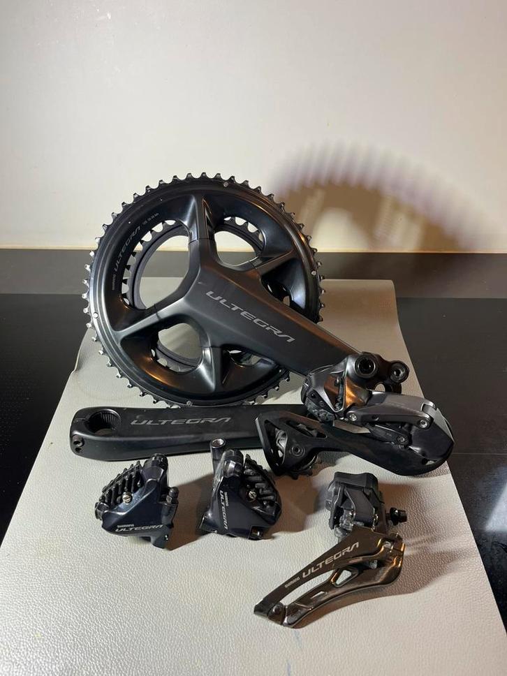 Shimano Ultegra kit 4iiii powermeter, Fietsen en Brommers, Fietsonderdelen, Zo goed als nieuw, Racefiets, Crankstel of Pedalen