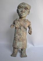 Grande statue en bronze d'Enuch - Nigeria - 1950-60, Enlèvement ou Envoi