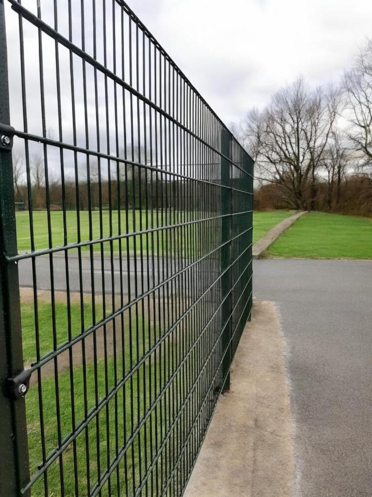 Promo! 20m draadpanelen 180cm hoog + palen & klemmen, Tuin en Terras, Gaas en Draad, Nieuw, Ophalen