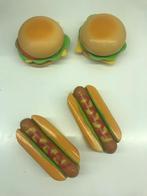 Hape hamburgers en hotdogs, Kinderen en Baby's, Ophalen, Gebruikt, Hout, Speelkeuken-accessoire