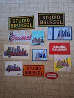 12 Verschillende stickers Studio Brussel, Verzamelen, Verzenden