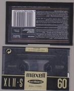 2 x cassettes MAXELL XL II - S, Ophalen, Nieuw in verpakking, 2 t/m 25 bandjes