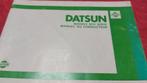 Datsun instructieboekje Franstalig., Autos : Divers, Modes d'emploi & Notices d'utilisation, Enlèvement ou Envoi