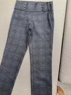 Skinny broek (legging) geruit Zara XS, Nieuw, Zara, Grijs, Lang