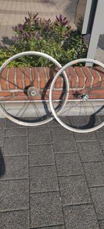 Koersfiets velgen - 2 sets en 2 achterwielen, Fietsen en Brommers, Fietsonderdelen, Ophalen, Zo goed als nieuw