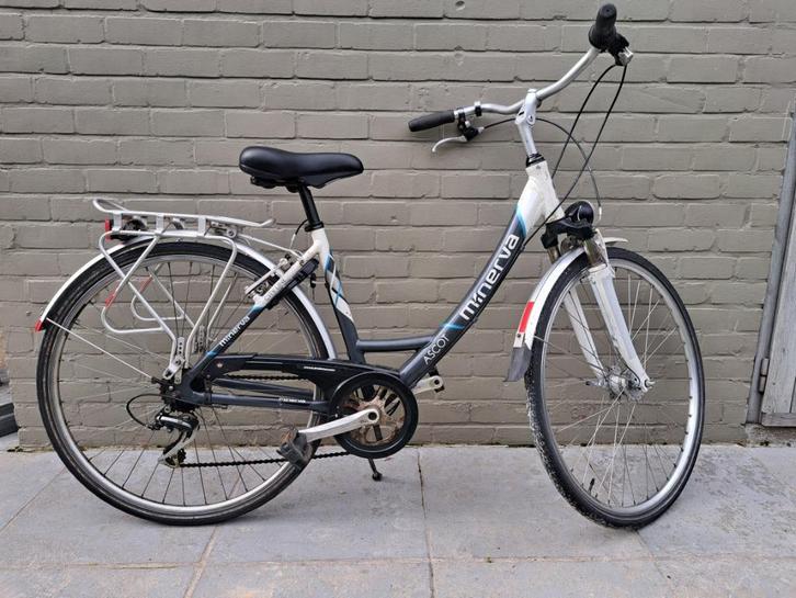 Damesfiets, Fietsen en Brommers, Fietsen | Dames | Damesfietsen, Gebruikt, Overige merken, Versnellingen, 47 tot 50 cm, Ophalen