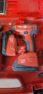 Hilti SID 121 Een slagschroevendraaier met 2 batterijen, Doe-het-zelf en Bouw, Ophalen of Verzenden, Gebruikt