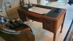 Bureau « ministre » classique avec chaise pivotante assortie, Maison & Meubles, Enlèvement, Comme neuf, Bureau