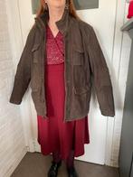 Echte daime winterjas, Kleding | Dames, Ophalen of Verzenden, Zo goed als nieuw, Maat 46/48 (XL) of groter, Bruin