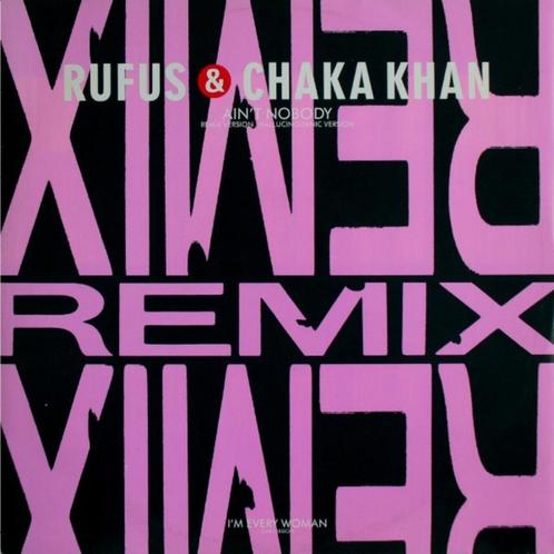 Rufus & Chaka Khan - Ain't Nobody (Remix Version) (12") maxi, CD & DVD, Vinyles | R&B & Soul, Utilisé, R&B, 1980 à 2000, 12 pouces