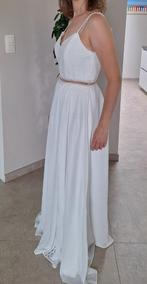 Trouwkleed/trouwjurk wit Boho NIEUW, Kleding | Dames, Ophalen of Verzenden, Nieuw, Wit, Trouwjurk