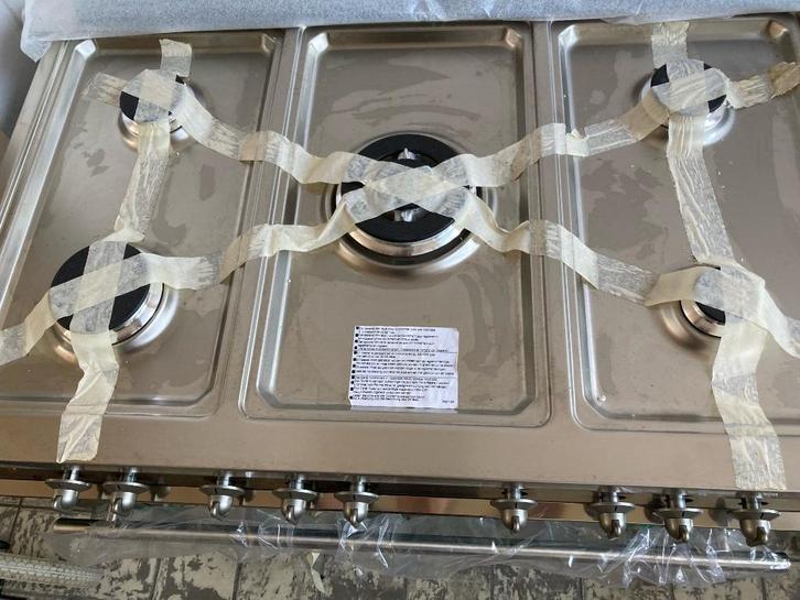 DeLonghi Professioneel Combi Gasfornuis + Elektrische Oven, Huis en Inrichting, Keuken | Keukenbenodigdheden, Nieuw, Ophalen