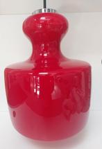 Vintage 60's glazen design hanglamp "Peill & Putzler", Antiquités & Art, Art | Objets design, Enlèvement ou Envoi