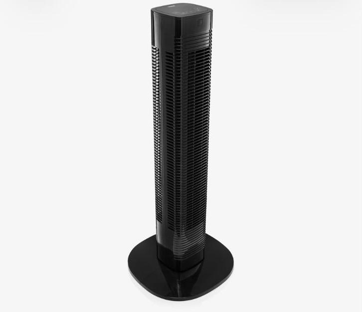 Ventilator toren zwart met afstandsbediening, Electroménager, Ventilateurs, Utilisé, Ventilateur tour, Enlèvement