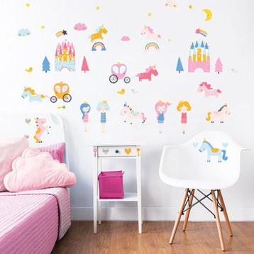Prinsessen Muurstickers - Van 29,95 voor 17,50! beschikbaar voor biedingen