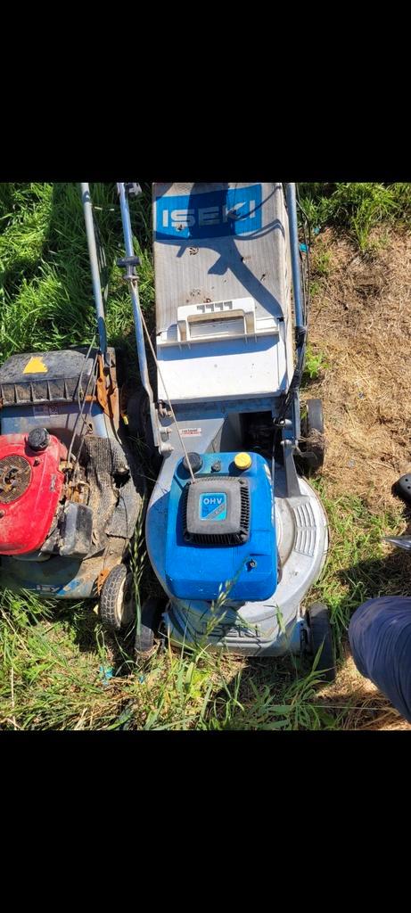 Grasmaaier iseki sw 519 of sw 521, Tuin en Terras, Grasmaaiers, Gebruikt, Benzine-grasmaaier, Opvangzak, Versnellingen, Ophalen