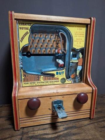Vintage Kicker Catcher Shootez Ratrapez spel automaat beschikbaar voor biedingen