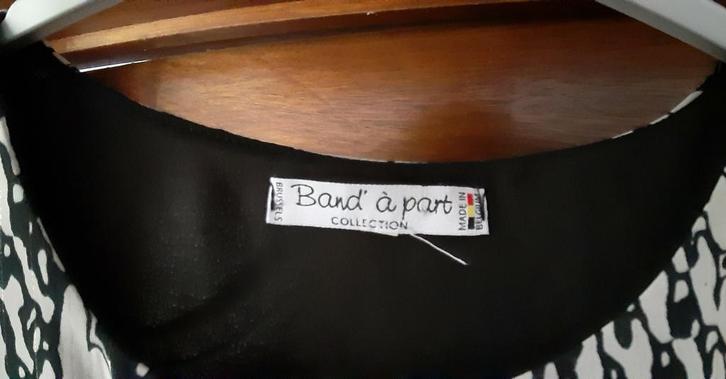 Mooi *Feestelijk* Bloesje "Band à part COLLECTION" Maat 3, Kleding | Dames, Blouses en Tunieken, Zo goed als nieuw, Zwart, Ophalen of Verzenden