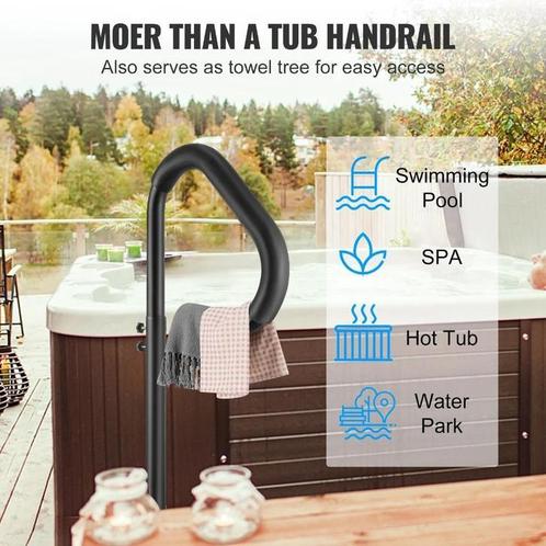 360 Draaibare Hot Tub Leuning Spa, Tuin en Terras, Zwembad-toebehoren