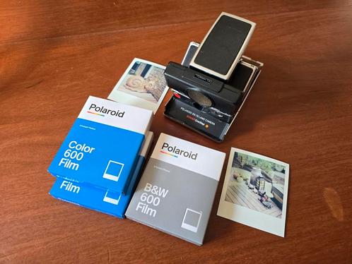 Polaroid SX70 Sonar 600 converted, Verzamelen, Foto-apparatuur en Filmapparatuur, Ophalen