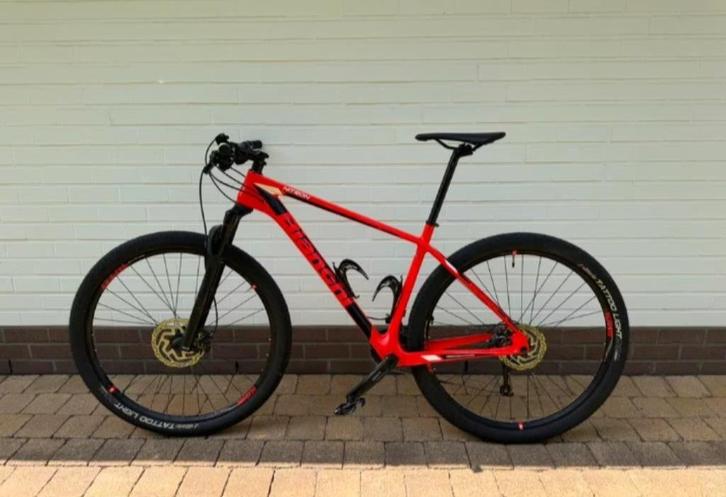 Bianchi nitron 9.3 carbon frame ROOD, Fietsen en Brommers, Fietsen | Racefietsen, Zo goed als nieuw, Heren, Overige merken, Overige maten