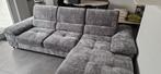 Hoeksalon stof grijs, Huis en Inrichting, Ophalen, Nieuw, Stof, Modern