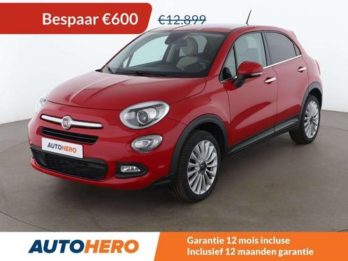 Fiat 500X 1.4 Turbo Lounge (bj 2017, automaat), Auto's, Fiat, Te koop, 500X, ABS, Achteruitrijcamera, Airbags, Airconditioning