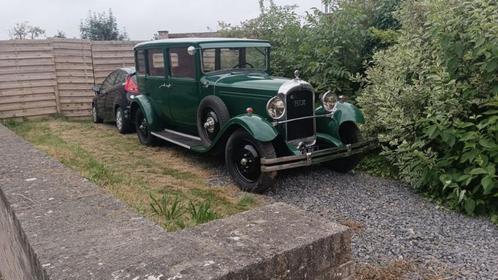 Citroën C6F 1930, Auto's, Citroën, Particulier, C6, Benzine, Euro 1, Berline, 6 deurs, Handgeschakeld, Groen, Bruin, Stof, Achterwielaandrijving
