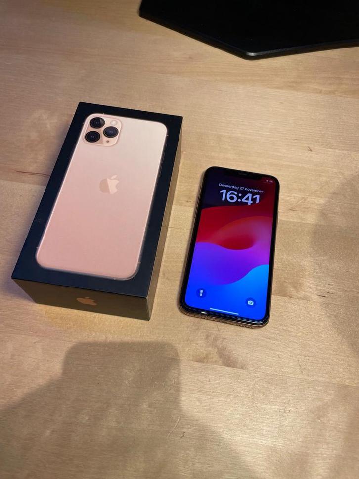 iPhone 11 Pro, goud, 64 GB, Télécoms, Téléphonie mobile | Apple iPhone, Reconditionné, 64 GB, Sans abonnement, Sans simlock, iPhone 11 Pro