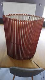 lamp tin hout, Antiek en Kunst, Ophalen of Verzenden