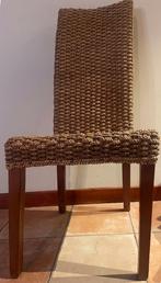 Lot de 6 chaises, Bois, Autres couleurs, Naturel / Ethnique, Comme neuf