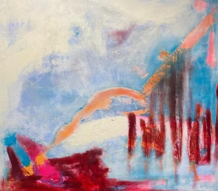 Kunsthandel Gennep - "Verlangen", Antiek en Kunst, Kunst | Schilderijen | Modern, Ophalen of Verzenden