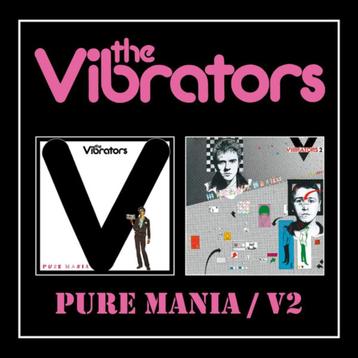 cd new: THE VIBRATORS - Pure Mania (1977) + V2 (1978) box beschikbaar voor biedingen