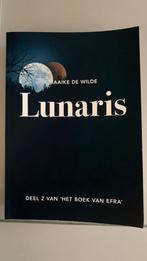 Avontuur-fantasy boek LUNARIS (Vervolg op deel 1 EFRA), Comme neuf, Maaike de Wilde, Enlèvement ou Envoi