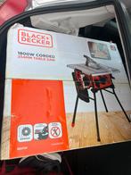 Tafelzaag Black Decker nieuw, Doe-het-zelf en Bouw, Gereedschap | Zaagmachines, Ophalen of Verzenden, Zo goed als nieuw