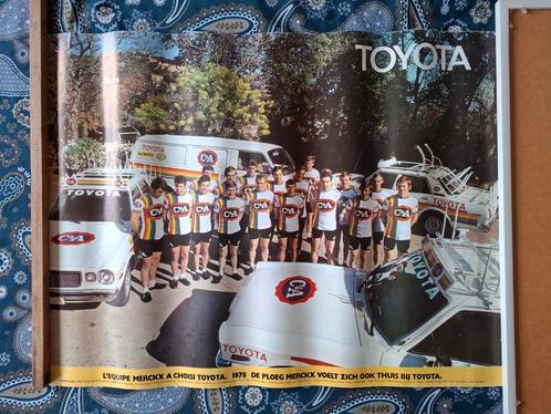 eddy merckx originele poster C&A wielerteam uit 1978., Sport en Fitness, Wielrennen, Nieuw, Ophalen of Verzenden