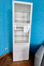 IKEA meuble Besta blanc laqué, Huis en Inrichting, Kasten | Vitrinekasten, 50 tot 100 cm, 25 tot 50 cm, 150 tot 200 cm, Glas