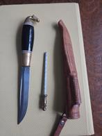 Traditioneel Fins mes „Puukko” - Paardenhoofd, Antiek en Kunst, Ophalen