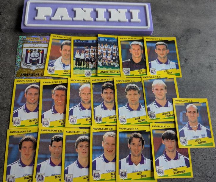 AUTOCOLLANTS PANINI FOOTBALL 98 19 1998 SC ANDERLECHT FOOT, Hobby & Loisirs créatifs, Autocollants & Images, Neuf, Enlèvement ou Envoi
